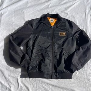 Vans Black Bomber Jacket